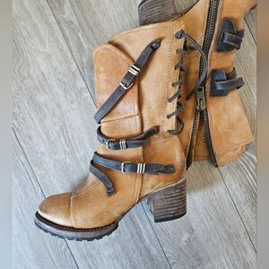 Freebird CORA Tan Leather Boots